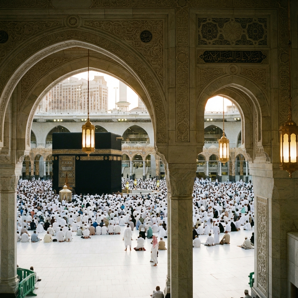 Suasana Masjidil Haram